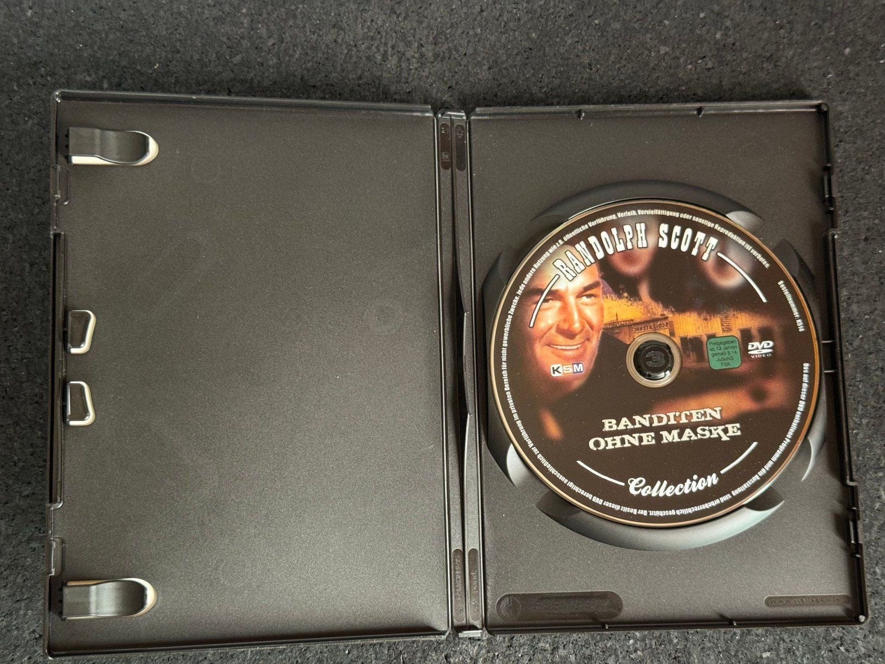 Tutti i DVDs: Randolph Scott Collection 3 Disc Set Western DVD DE – Usato da Fribourg venduto da tschjoly 5