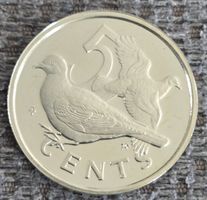 Münze 5 Cents British Virgin Islands 1975 Elizabeth II