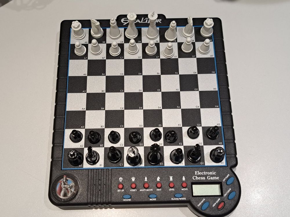 Schachbrett Excalibur Deluxe Electric Chess Game Kaufen auf Ricardo