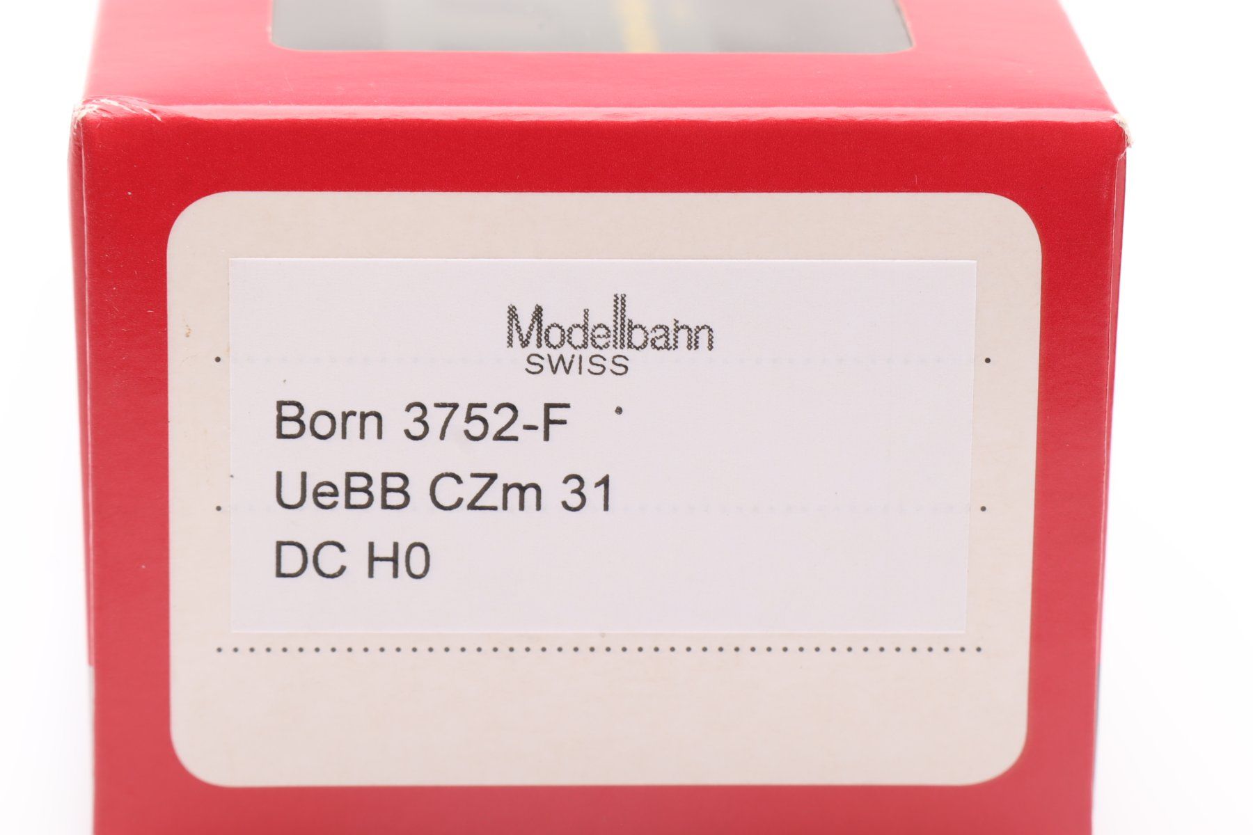 Born Modellini di ferrovie: Born 3752-F UeBB CZm 31 DC, H0 – Nuovo (secondo la descrizione) da Ried (Muotathal) venduto da Modellbahn.swiss 4