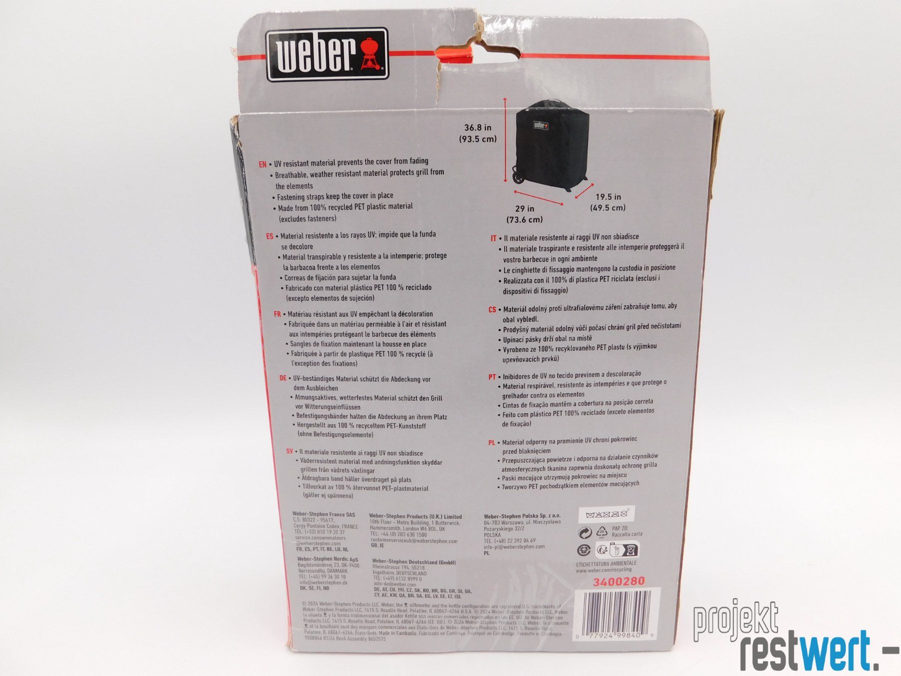 Altro: Traveler Compact von WEBER – Nuovo (secondo la descrizione) da Bülach venduto da restwert_buelach 4