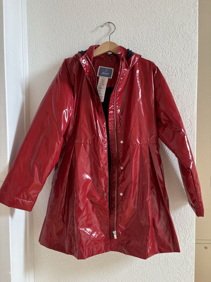 Jacadi Giacche & Cappotti: Jacadi veste imperméable rouge Jacadi - 8 ans – Usato da Lonay venduto da car_l9sk