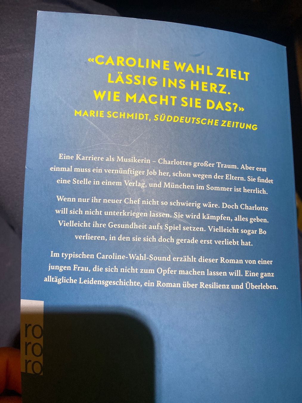 Libri: Caroline Wahl: Die Assistentin – Nuovo (secondo la descrizione) da Bern venduto da sophie.wahlmueller 1