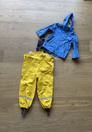 Kinder Regenhose- und Jacke