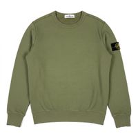 Sweat Crewneck Stone Island vert olive / kaki - M