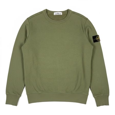 Sweat Crewneck Stone Island vert olive / kaki - M