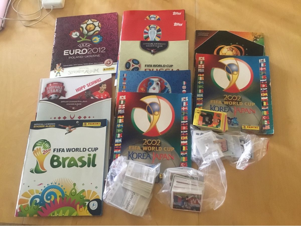 Panini Alben: 11 album panini e toops e diverse figurine – Gebraucht aus cassina d'agno von Scorti1961 1