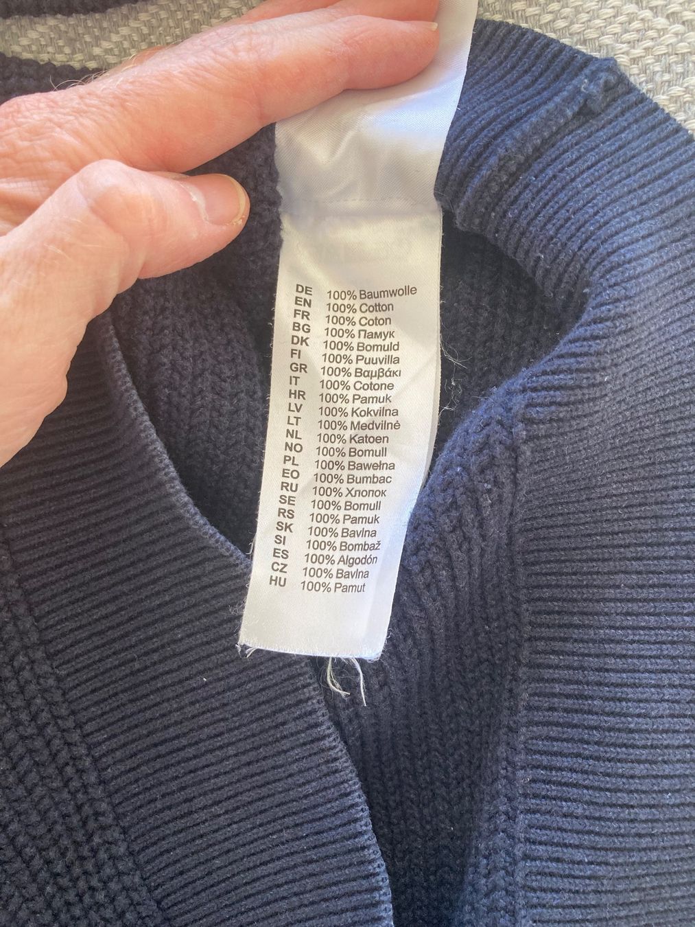 Maglioni & Felpe: Fynch-Hatton Herren Pullover dunkelblau Grösse M gebraucht – Usato da Zürich venduto da aur_ydw6 3
