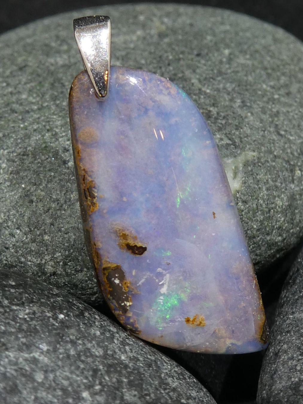 Ciondoli: Anhänger Boulder Opal. – Nuovo (secondo la descrizione) da Niederbüren venduto da Raphael014 4