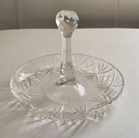 Jugendstil Anbietschale  schöner Knauf  DM 18,5 cm