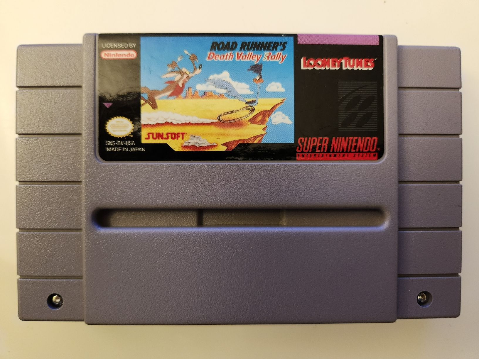 Nintendo Giochi: Road Runner's - Death Valley Rally – Usato da Territet venduto da Cenh