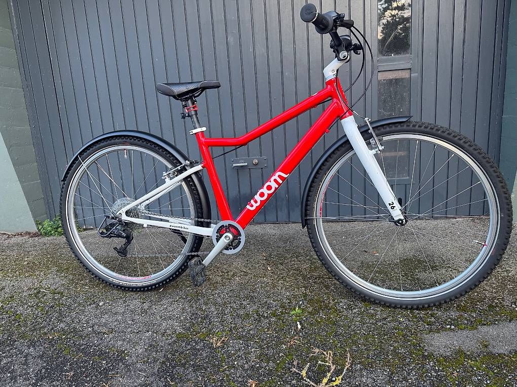 Woom Velos: Woom Bike 6 Rot – Gebraucht aus Basel von simmisto