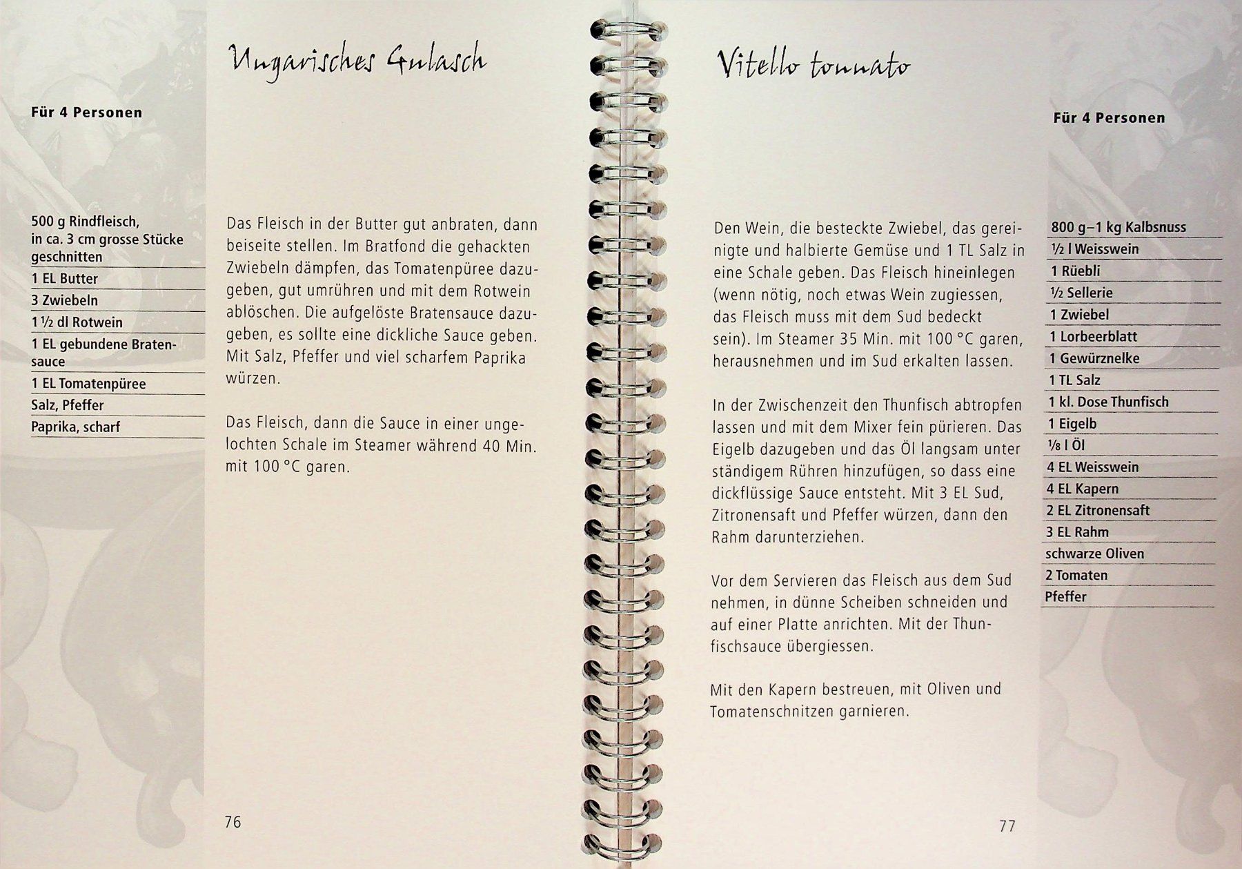 Libri: Steamer Rezepte Miele 1. Auflage 2000 – Usato da Reitnau venduto da Zaomir 8
