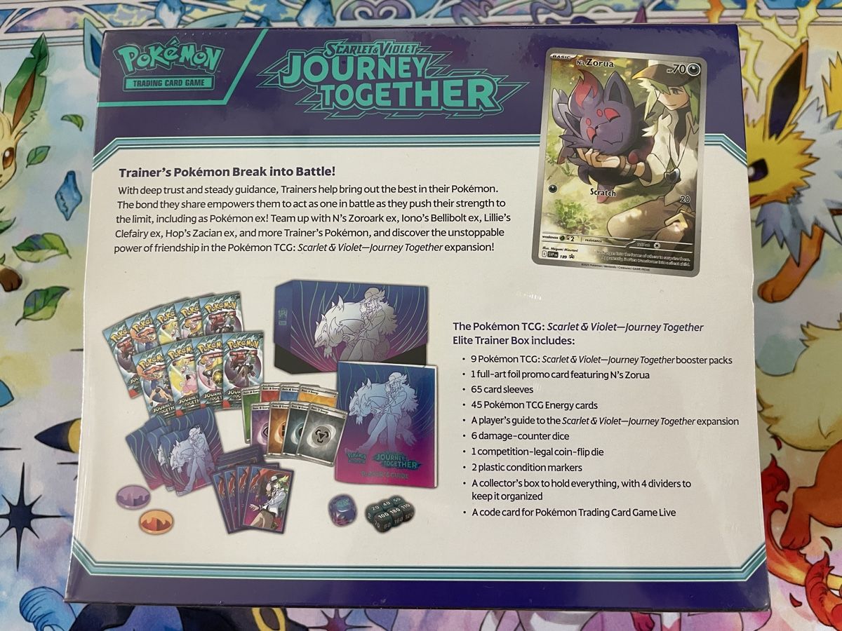 Pokémon Carte collezionabili: Pokemon Journey Together ETB EN – Nuovo e nell'imballaggio originale da Wallisellen venduto da ale_v9vd 1