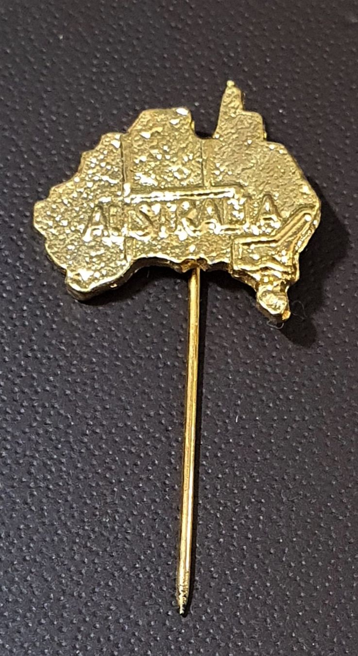 Landkarten & Atlanten: P860 - Nadel Australien Australia Land – Gebraucht aus Reinach BL von Boston-Verkauf 1
