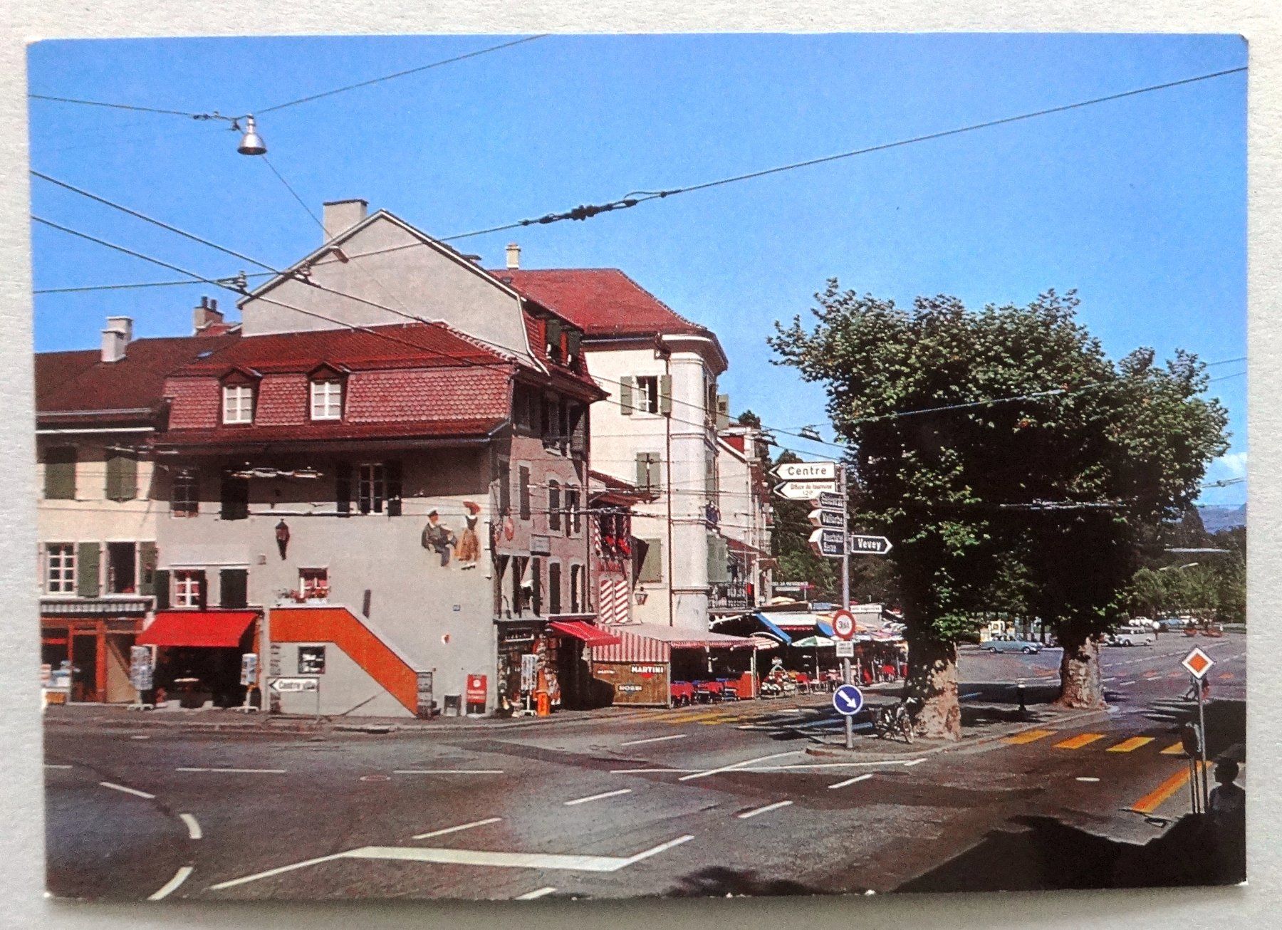 Cartoline postali: Lausanne, la maison de la commune libre d' Ouchy – Usato da Fétigny venduto da Billy2miny