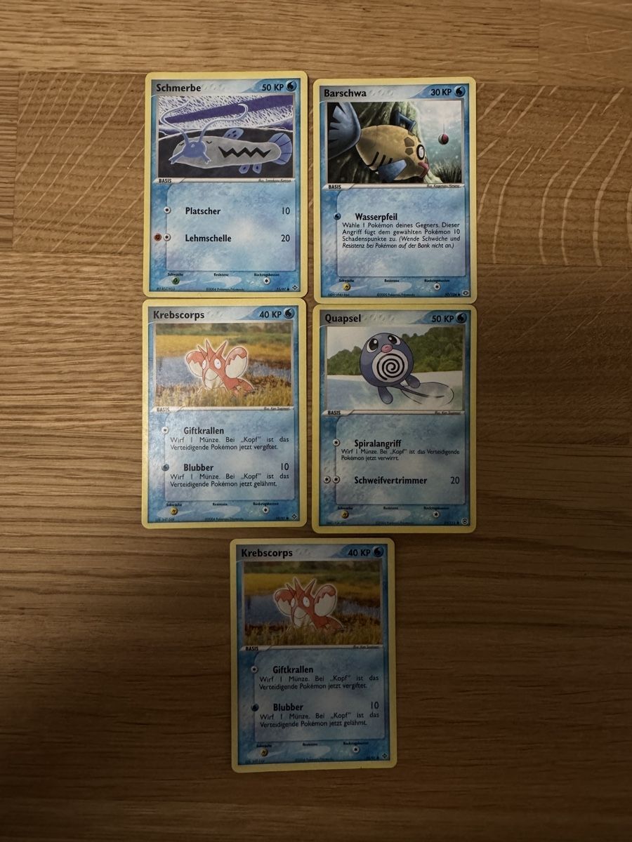 Pokémon Carte collezionabili: Pokémon Diverse Karten – Usato da Bern venduto da snikajot