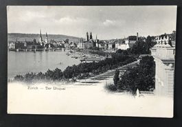 ANTIKE ANSICHTSKARTE ZÜRICH