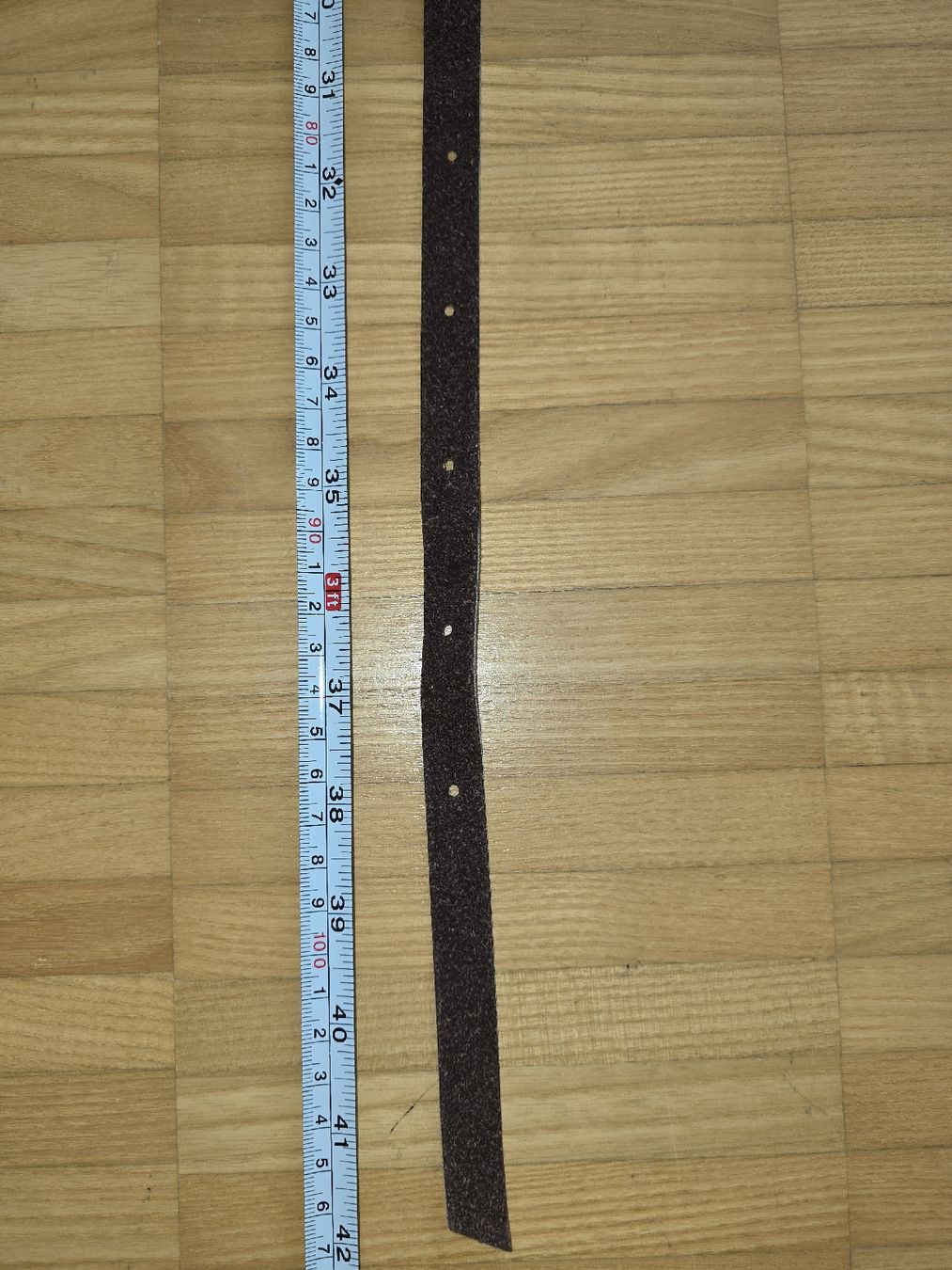 Gürtel: Brauner Vintage Gürtel, ungetragen – Neu (gemäss Beschreibung) aus St. Gallen von A.W.128 2