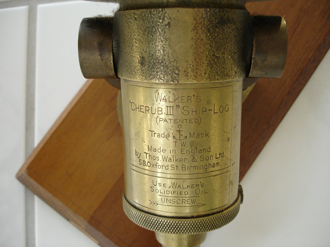 Messen: Altes Walker`s Cherub III Schiffs-Log (Patented) – Gebraucht aus RAMLINSBURG von AUDITT1999 2
