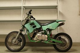 PitBike 125ccm, Motorrad Cross,Pocket Bike , Motor Läuft