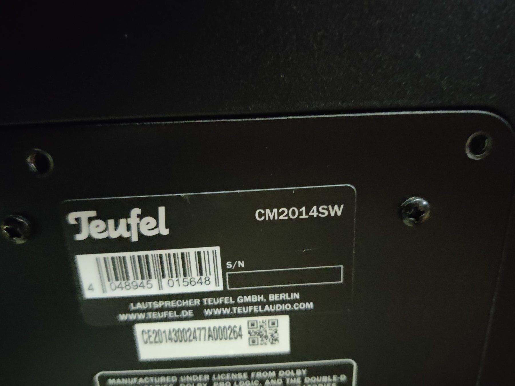 Teufel Home Cinema: TEUFEL Concept E Magnum neu in Originalverpackung – Nuovo e nell'imballaggio originale da Viganello venduto da lau_ln69 7
