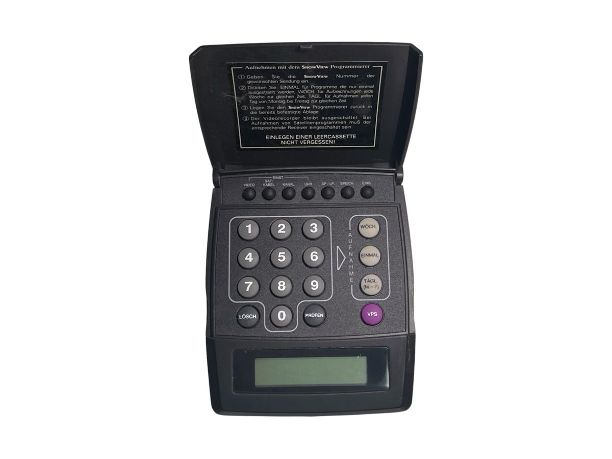 JVC Registratori: JVC ShowView Programmierer VIP-38CHB für VHS Recorder – Difettoso da Luzern venduto da woti-shop 2