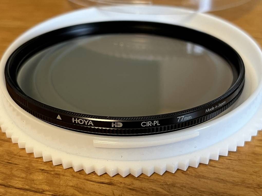 Filtri: Polfilter Circular 77mm Hoya HD CIR-PL – Usato da Binningen venduto da Lumbatius