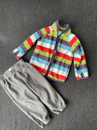 Gr.92 Fleece Set Jäckchen Hose Carter‘s