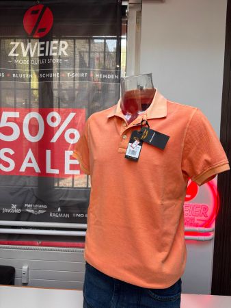 PME Legend Herren Poloshirt – Orange – Grösse L