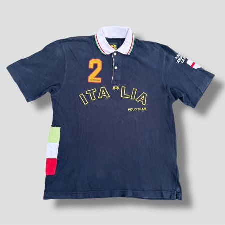 La Martina Italia vintage poloshirt streetwear polo ralph l