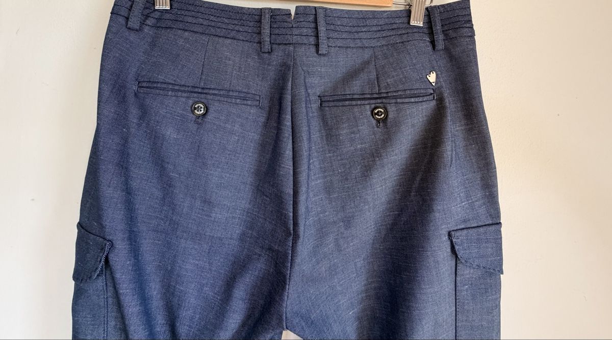 Mos mosh Pantaloni: Mos Mosh Navy Cargo Style Pant – Usato da Oberwil b. Zug venduto da fis_2wtq 5