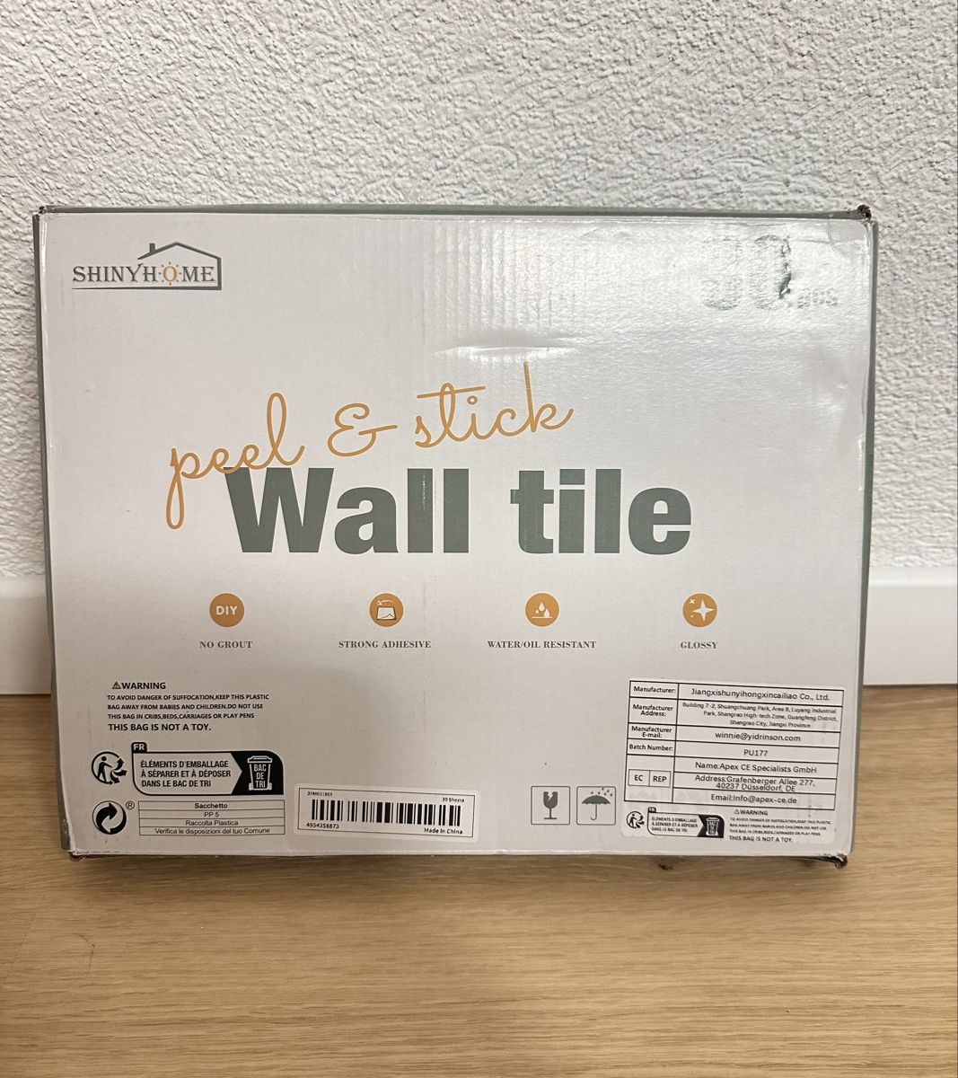 Piatti di portata: 3D Klebe-Wandfliesen Shiny Home – Nuovo e nell'imballaggio originale da Ottenbach venduto da il_x18 3