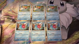 6 Pokemon Karten Karpador Set neuwertiger Zustand 🇩🇪🌊🐡