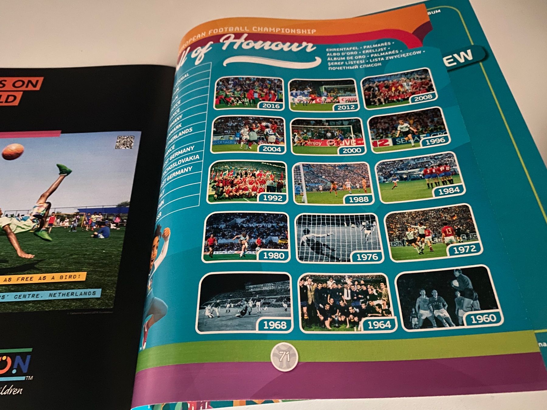 Panini Album: Panini Leeralbum EM 2020 Preview. Version DE/AUT – Usato da Hergiswil LU venduto da FcMalkov 7
