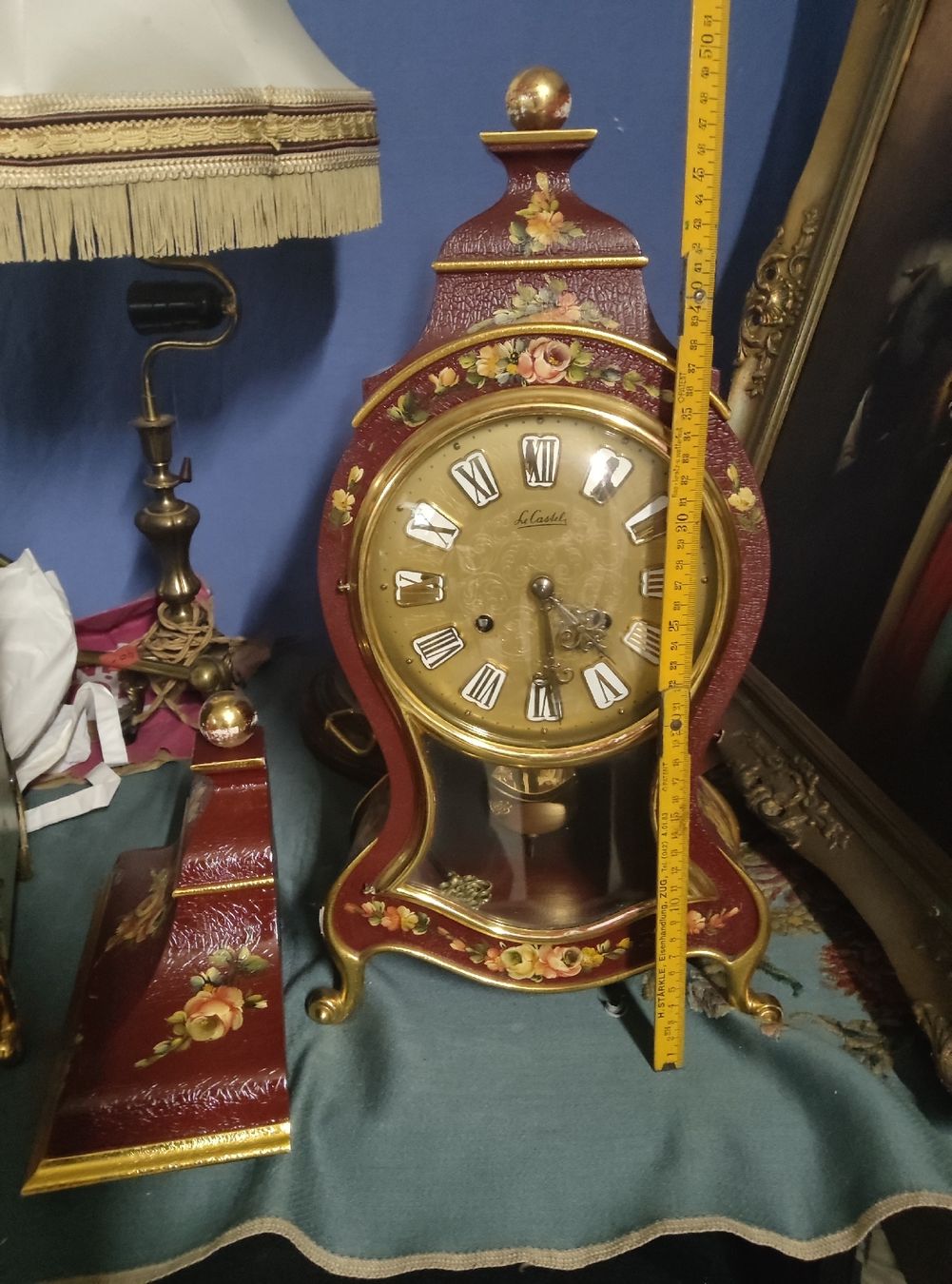 Orologi da terra & Orologi da parete: PENDULE NEUCHÂTELOISE DE LA MARQUE LE CASTEL – Usato da Boll venduto da BollArtAntik 1