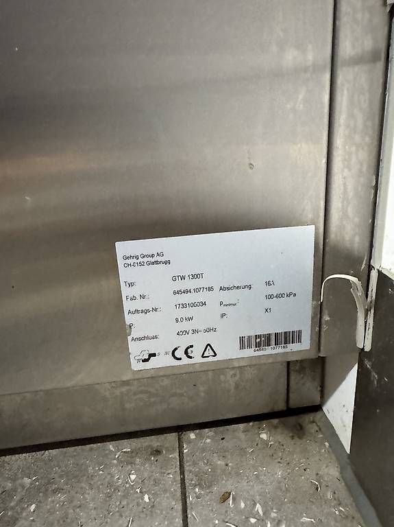 Lavastoviglie: Gehrig 1300T Geschirrspüler – Usato da Bern venduto da leo_n862 2