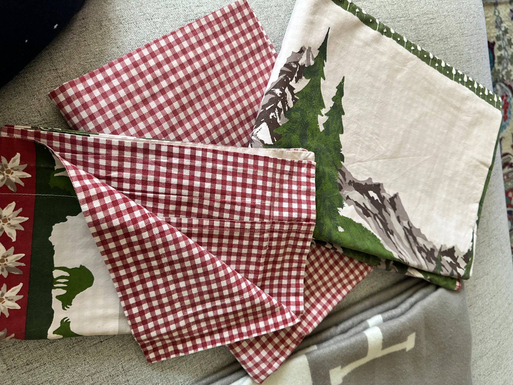 Bettwäsche: Olivier Desforges 2 Parures lit complete komplettes Bettset – Gebraucht aus Genève von Mycollection 1