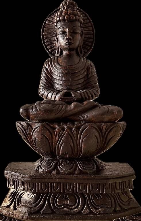 Figuren: Buddha scolpito nel legno – Gebraucht aus Caslano von bri_5jft 3