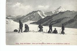 Konkordiaplatz unterhalb Jungfraujoch, Ewigschneefeld