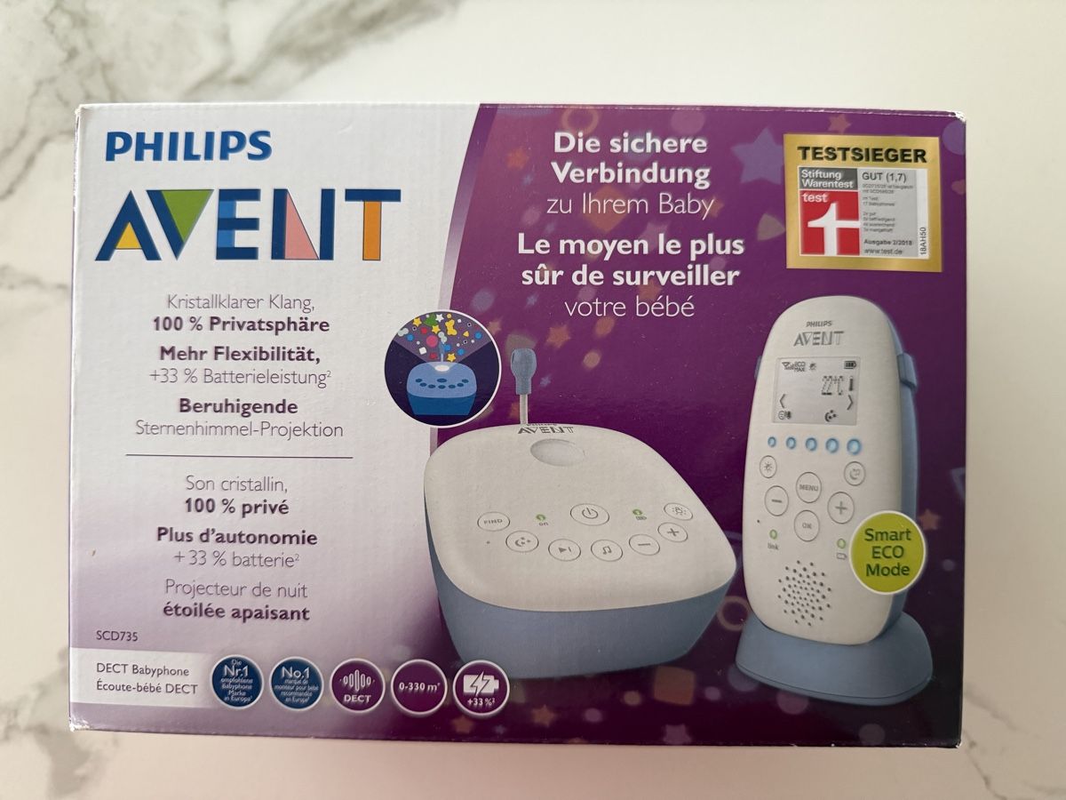 Philips Babyphone: Philips Avent DECT Babyphone SCD735 – Nuovo (secondo la descrizione) da Zug venduto da sil_26bl