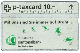 Taxcard 310L_27551 Kantonalbank St. Gallen