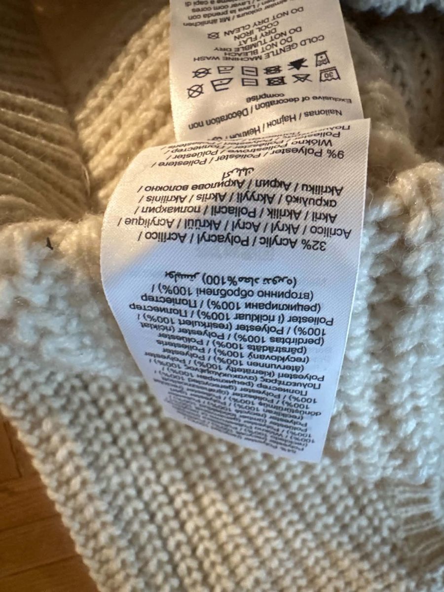Pieces Maglioni & Felpe: PIECES Ärmelloser Strickpullover gr L – Nuovo (secondo la descrizione) da Gutenswil venduto da Bregenzer8610 3