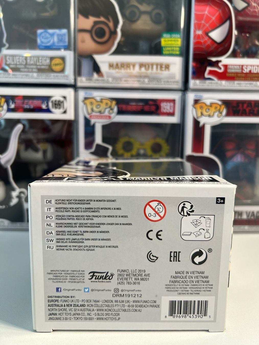 Funko Statuette: Funko POP! Rocks Marilyn Manson – Nuovo e nell'imballaggio originale da Le Mouret venduto da perfectbijou 5