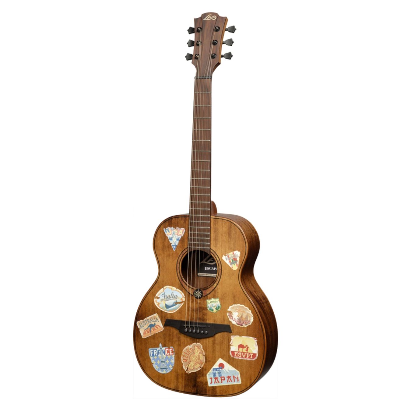 Strumenti musicali: LAG GLA Escapade-GTE Reisegitarre – Nuovo (secondo la descrizione) da Ulisbach venduto da FeuerVogel68 7