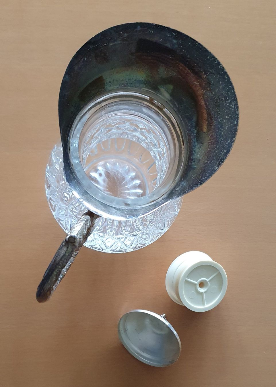 Teiere: Vintage Glaskrug mit Verschluss – Usato da Kreuzlingen venduto da Rschweiz1 3