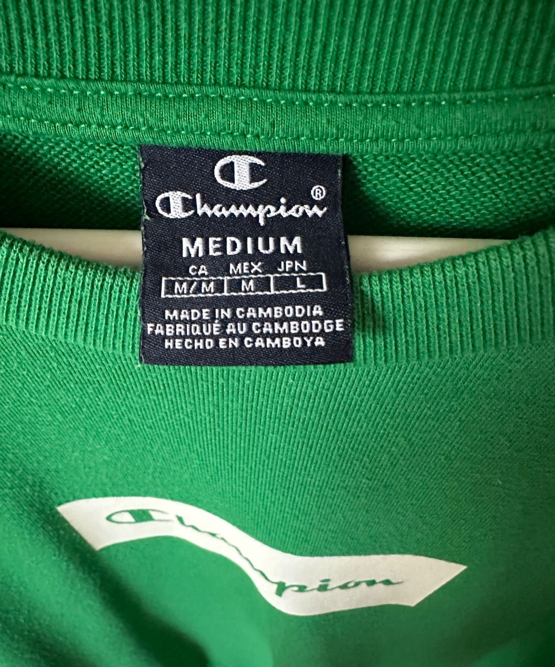 Champion Pullover & Sweatshirts: Sweatshirt, Champion grün, Grösse M – Gebraucht aus Wohlen AG von thr_t5x8 1