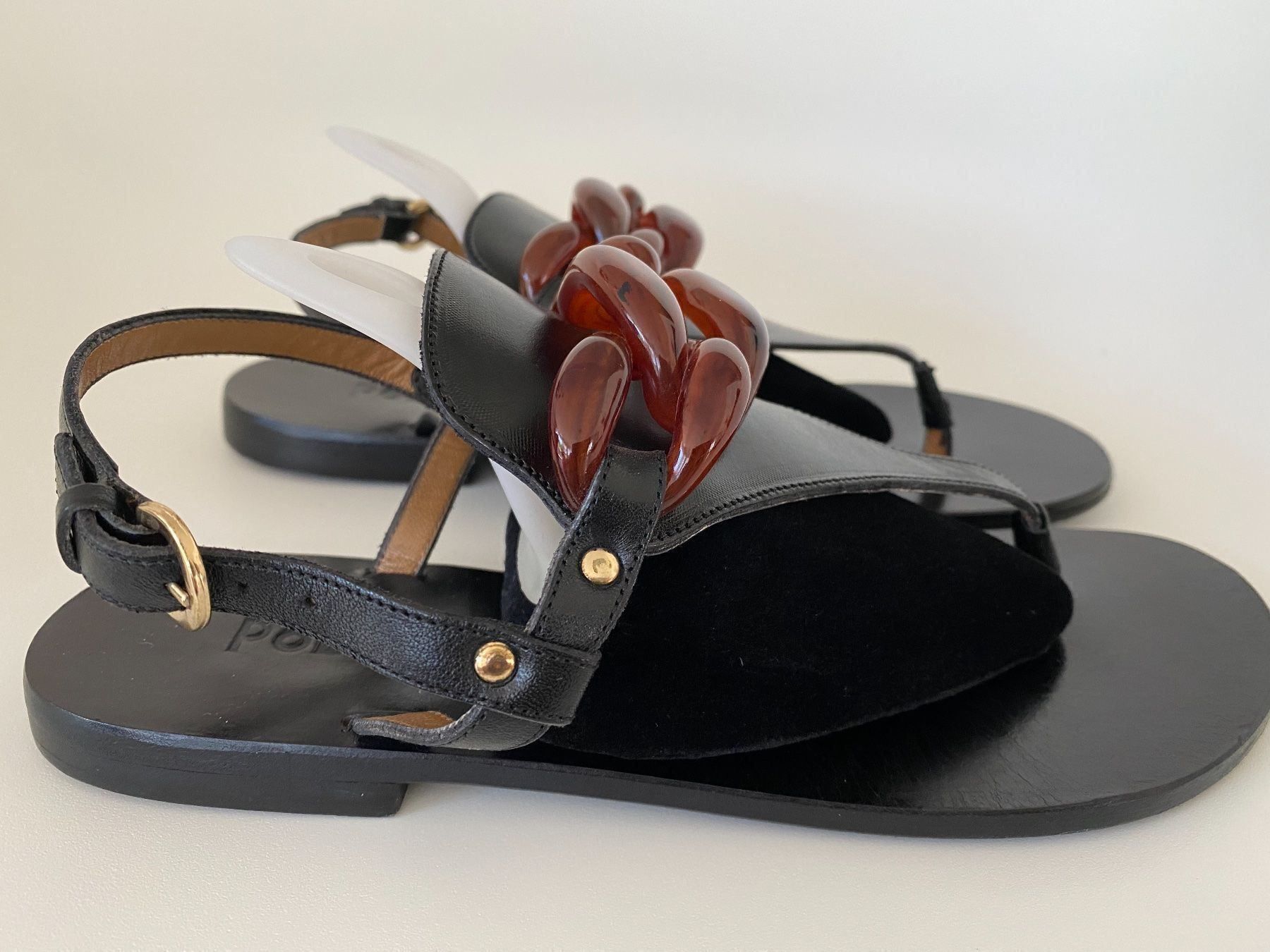 Damenschuhe: POLLINI ZEHENTRENNER, Grösse 36-37 – Gebraucht aus Bergdietikon von pinkerton13 2