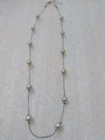 modeschmuck kette silber farbe