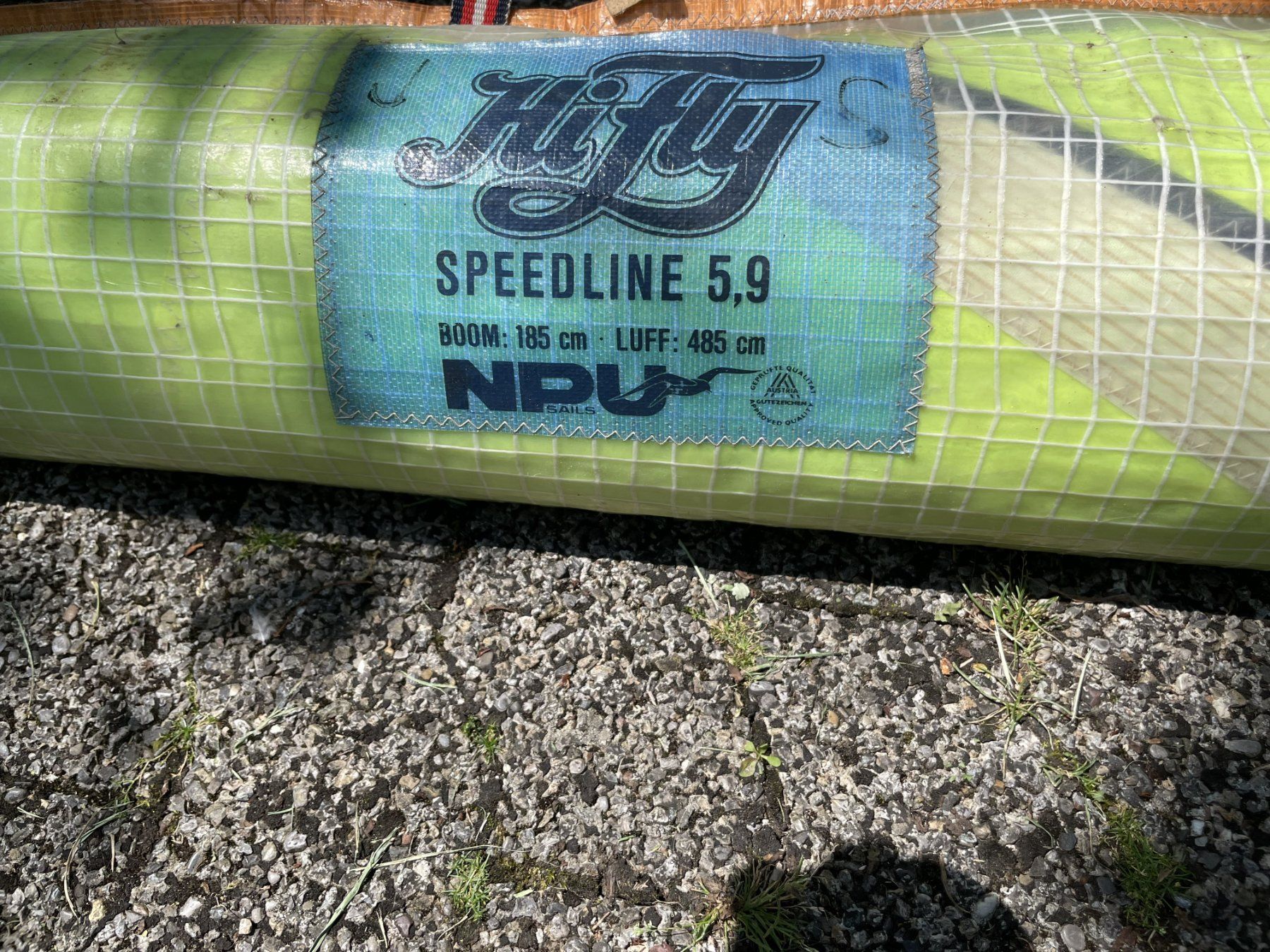 Surf: Surfsegel Speedline 5.9 m2 – Usato da Maur venduto da Meerholzwurm 1